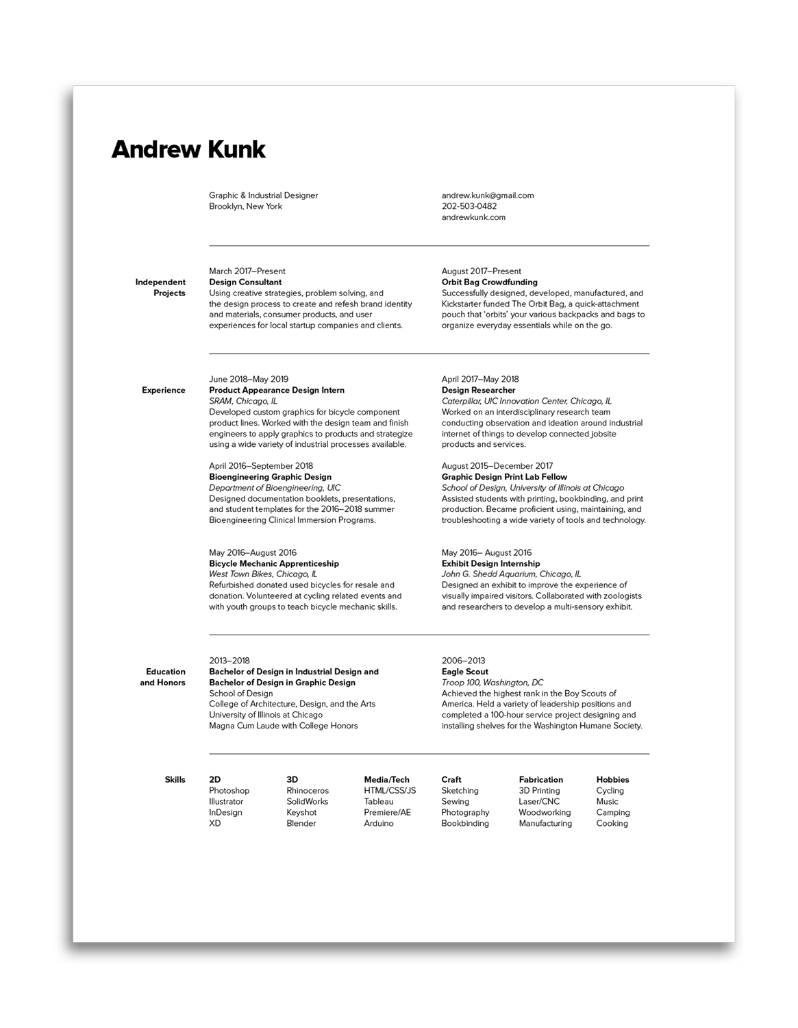 Resume thumbnail image